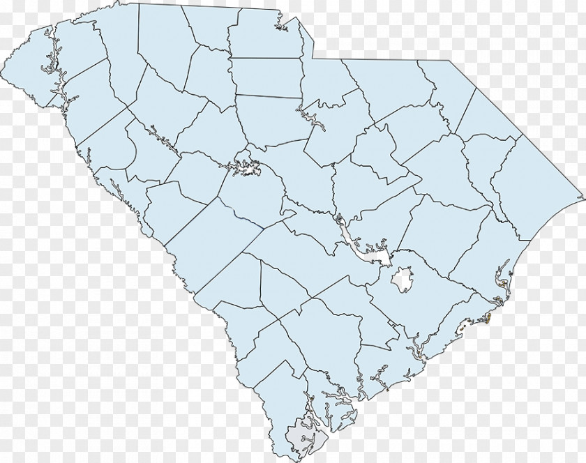 Map South Carolina Line Tuberculosis PNG