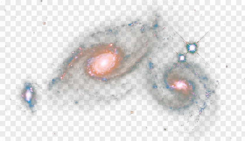 Spiral Galaxy Eye Close-up Circle PNG