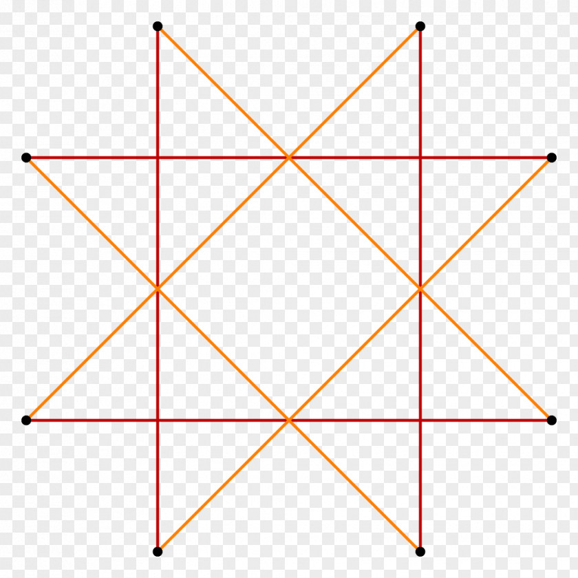 Triangle Point Symmetry Pattern PNG