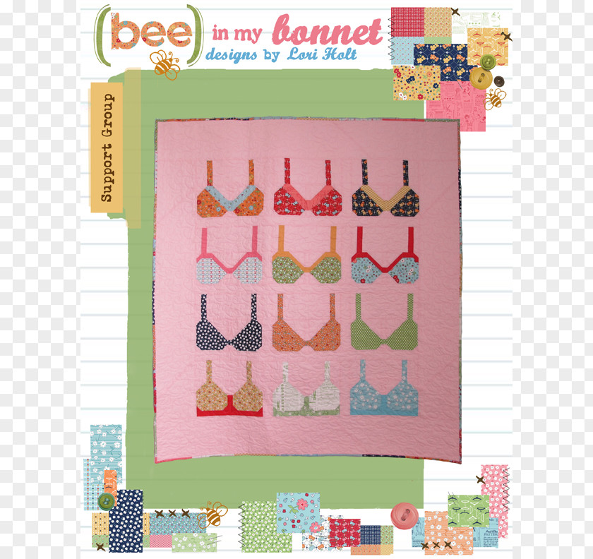 Bee Design Pattern Mini Quilts Quilty Fun Lessons In Scrappy Patchwork Quilting PNG