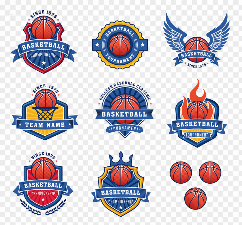 Blue Basketball Team Logo NBA Icon PNG