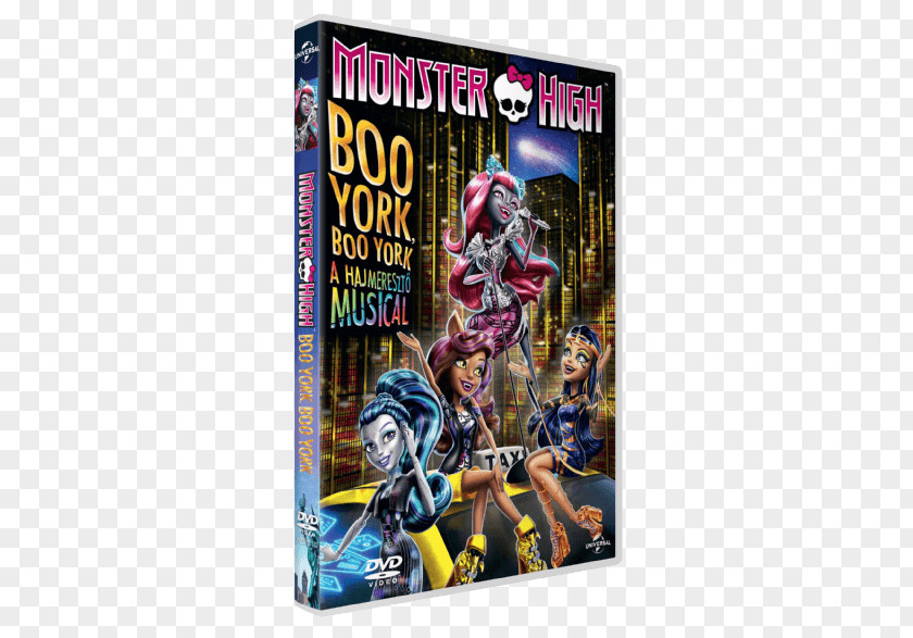 Boo MONSTERS INC Monster High: York, York: Catty Noir Finds Her Voice Allegro Auction Product PNG