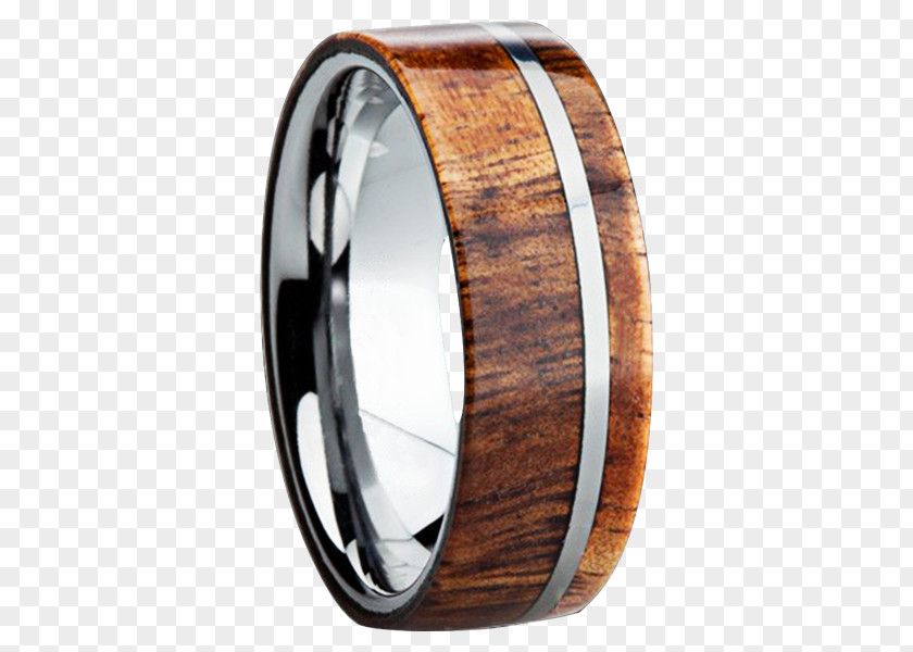 Wooden Wedding Rings For Men Ring Inlay Titanium PNG