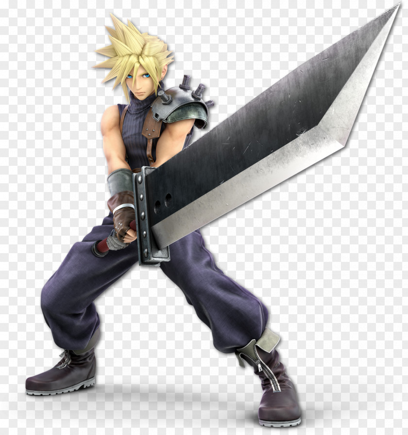 Luigi Super Smash Bros.™ Ultimate Cloud Strife Bros. For Nintendo 3DS And Wii U Switch PNG