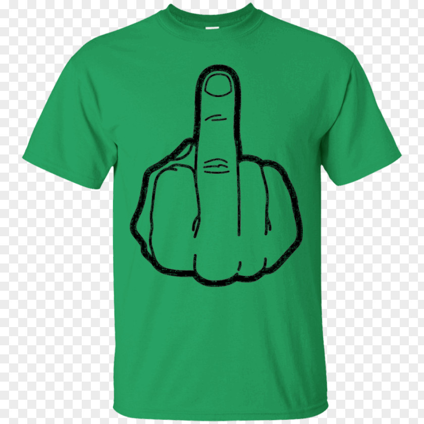 T-shirt Middle Finger Clothing Sleeve PNG