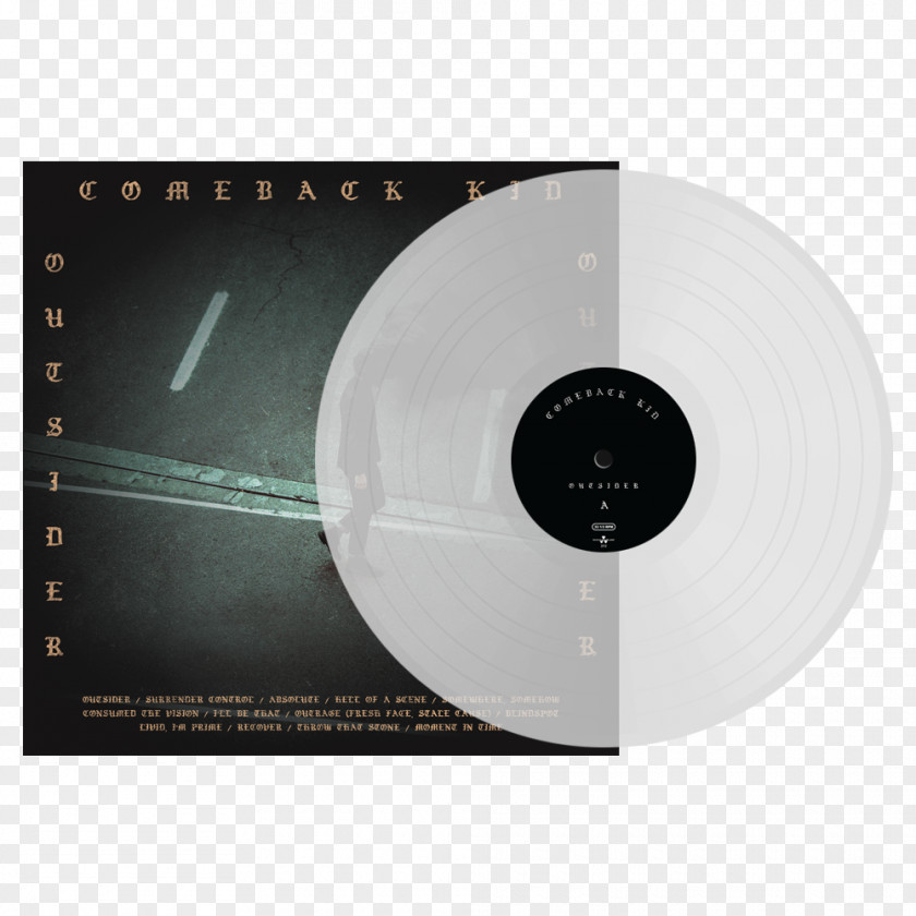 Comeback Kid Phonograph Record Outsider Nuclear Blast Album PNG
