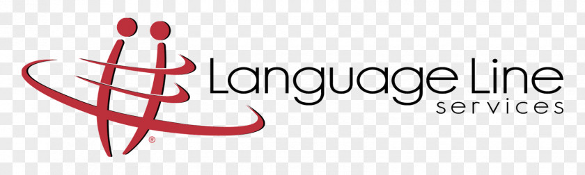 Design Logo Language Line Services Brand PNG