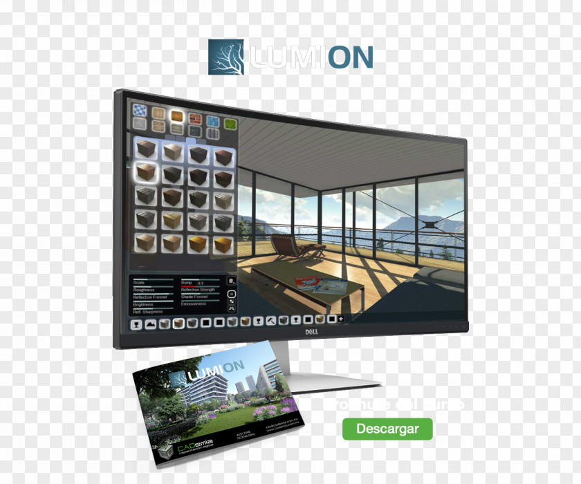 Lumion Computer Monitors Architecture Multimedia UAM Azcapotzalco PNG