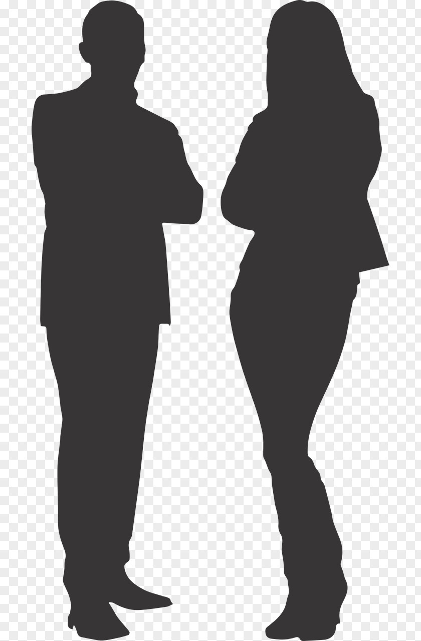 Men And Women Royalty-free Silhouette Woman PNG