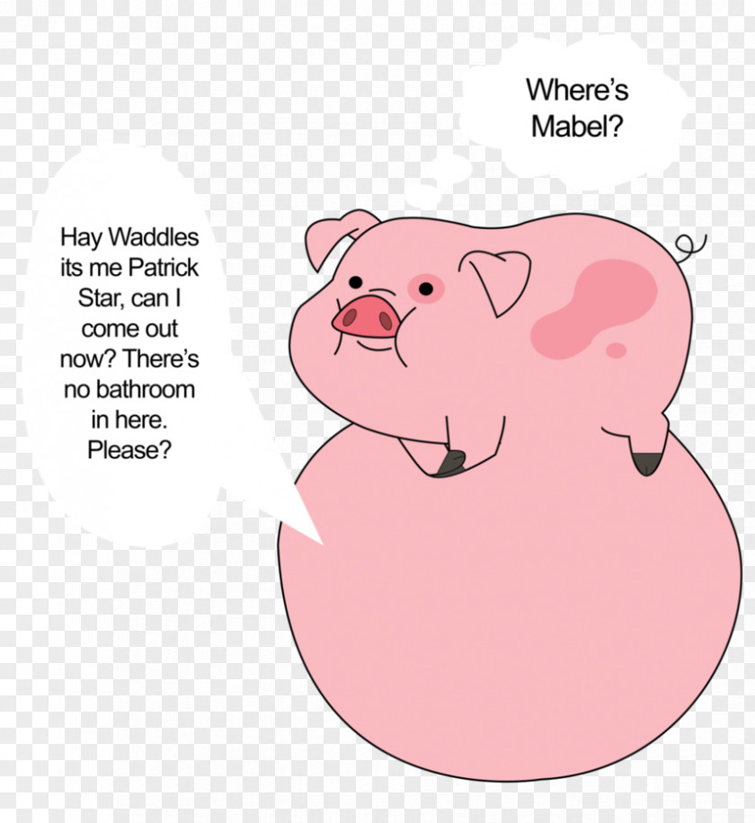 Pig Waddles DeviantArt Animated Series PNG