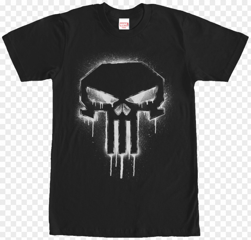 Punisher T-shirt Deadpool Iron Man PNG