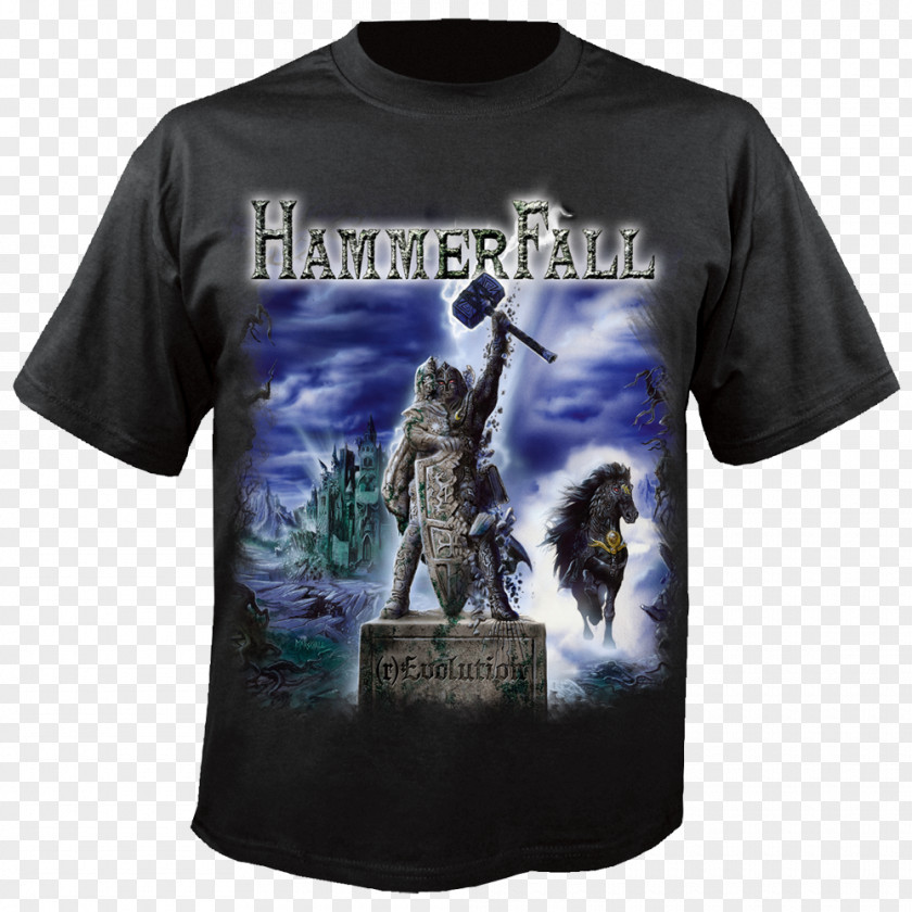 Record Shop HammerFall (r)Evolution Album Crimson Thunder Heavy Metal PNG