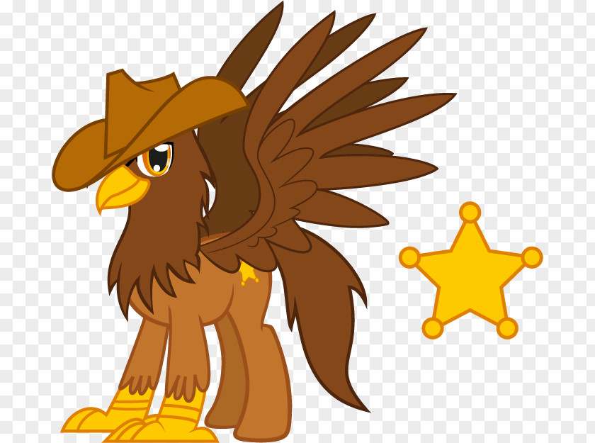 Sherif Hippogriff DeviantArt Pony MLP-Silver-Quill PNG