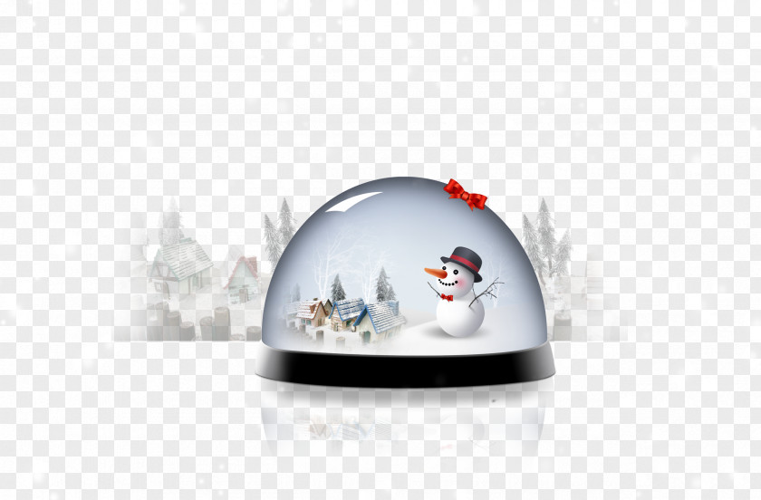 Color Snow Hazy Crystal Ball PNG