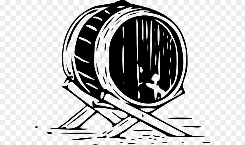 Beer Cask Ale Wine Barrel PNG