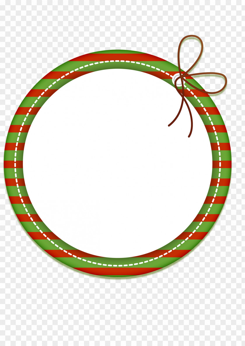 Circle Frame Christmas Adobe Illustrator PNG