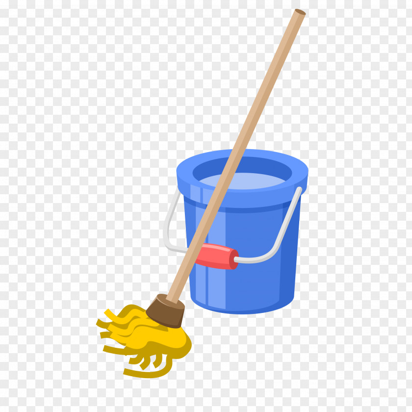 Cleaning Mop And Bucket Cleanliness PNG