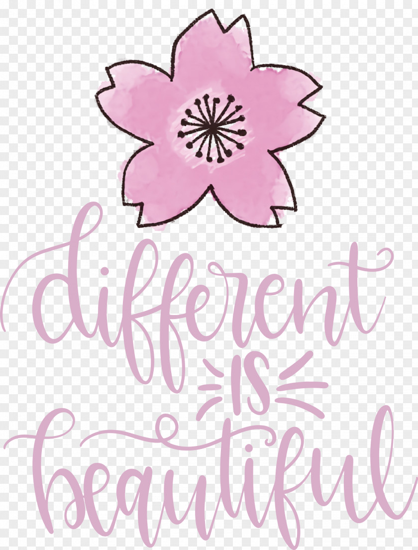 Different Is Beautiful Womens Day PNG