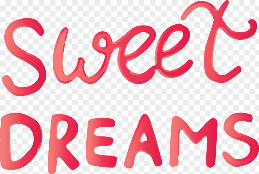Sweet Dreams Calligraphy PNG