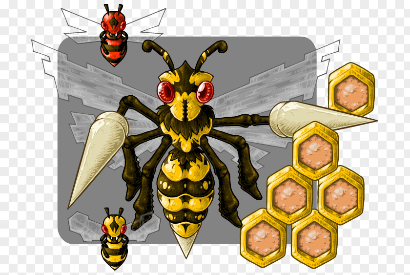 Bee Honey Hornet Wasp Yavapai College PNG