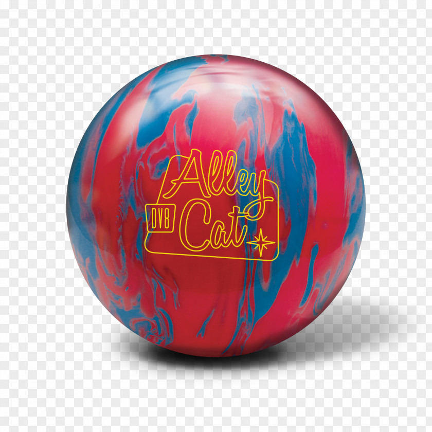 Cat Bowling Balls Red PNG