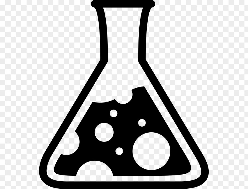 Clip Art Erlenmeyer Flask Laboratory Flasks Chemistry PNG