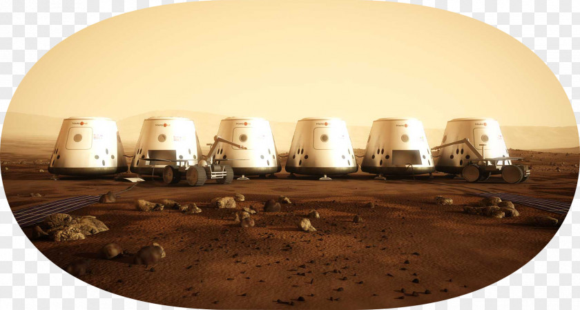 Earth Mars One Colonization Of Planet PNG