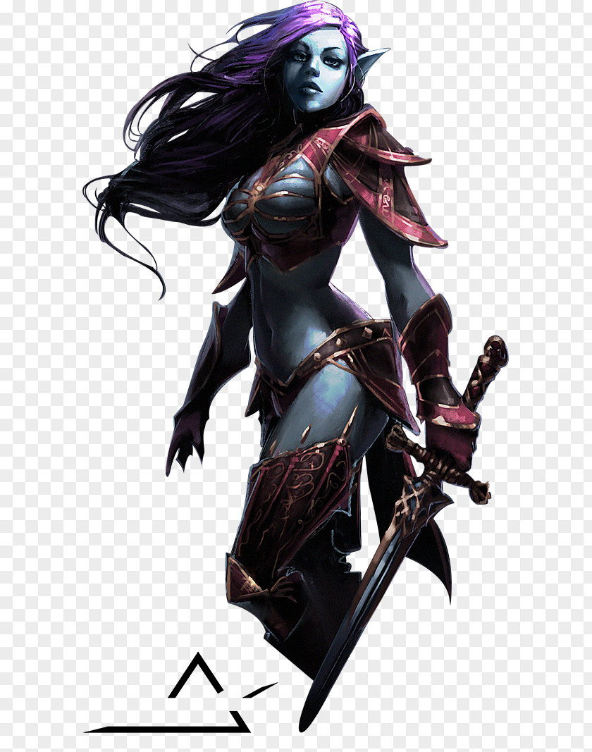 Lineage 2 II Dark Elves In Fiction Elf Drow PNG