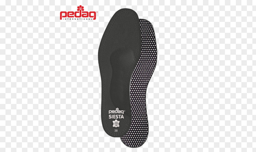 Siesta Shoe Insert Leather Einlegesohle Activated Carbon PNG