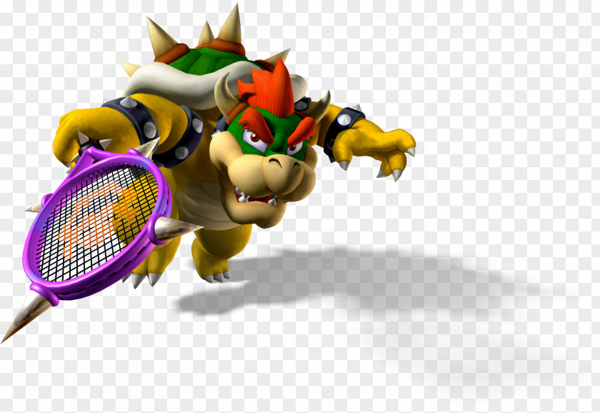Tennis Mario Power Wii U Bowser PNG