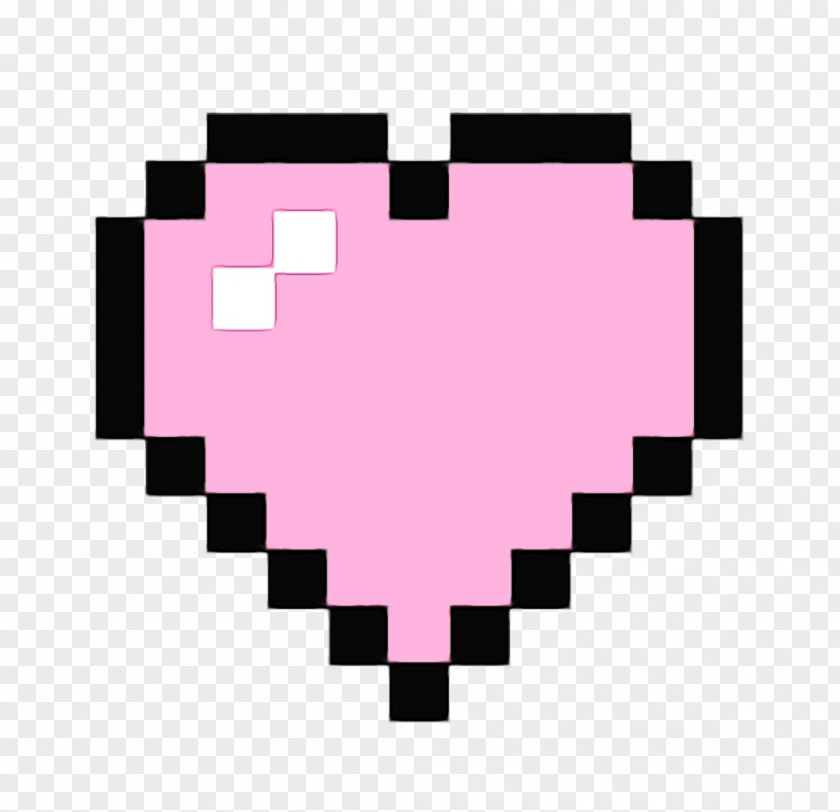 8-bit Color Clip Art 8Bit Heart Depth PNG