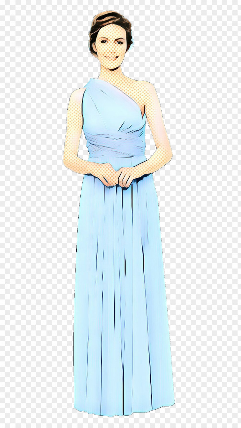 Fashion Neck Clothing Dress Blue Shoulder Aqua PNG