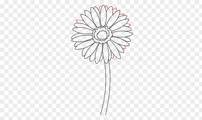 Floral Design Cut Flowers /m/02csf Line Art PNG