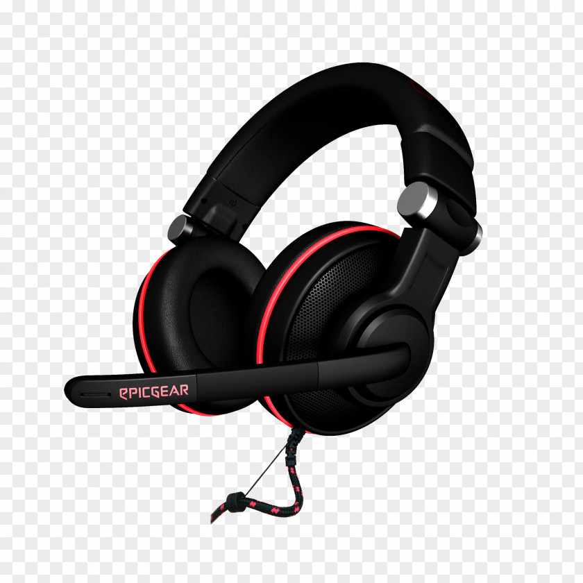 Game Headset Headphones Epic Gear SonorouZ Se Binaural Head-band Black G.Skill Computer Mouse PNG