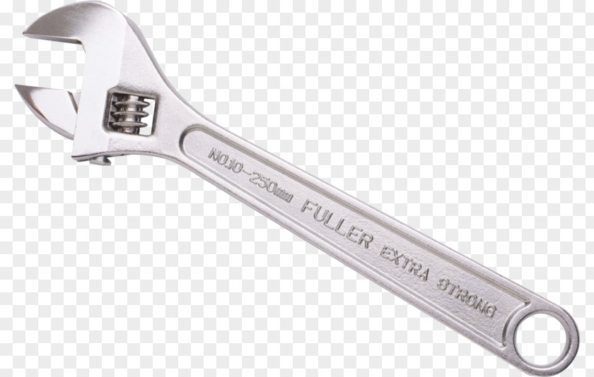 Hand Tool Spanners Plumber Wrench Adjustable Spanner PNG