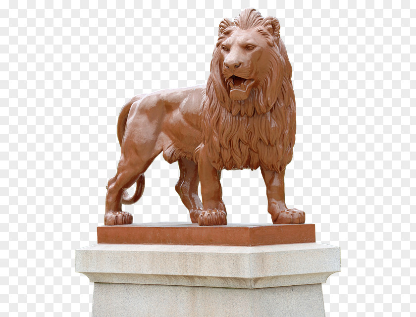 Lion Statue Sculpture Download PNG