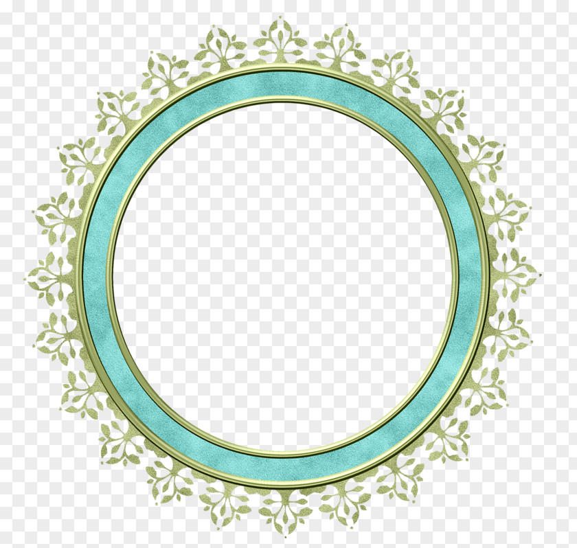 Oval Turquoise Chef Cartoon PNG