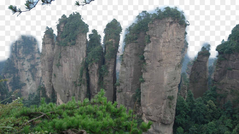 Zhangjiajie National Forest Park Fourteen Yongding District U067eu0627u0631u06a9 U062cu0646u06afu0644u06cc Wallpaper PNG