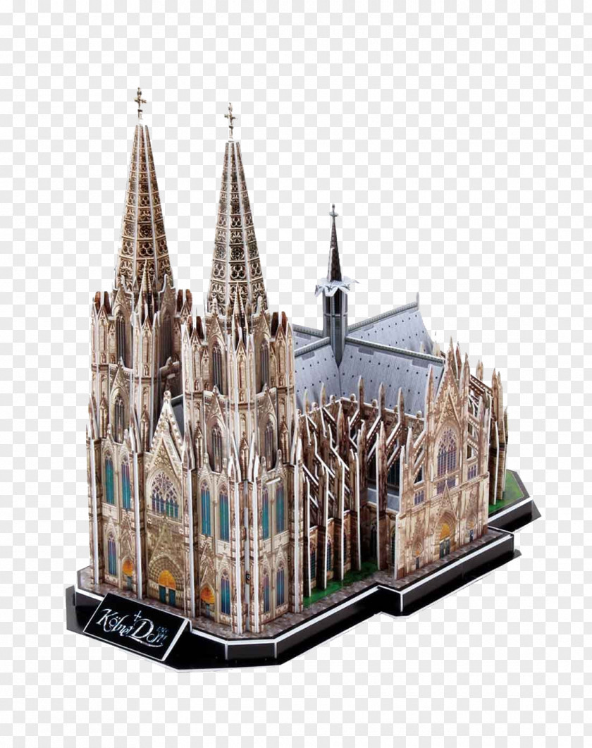 Cologne Cathedral Milan Puzz 3D St. Patrick's Jigsaw Puzzle PNG