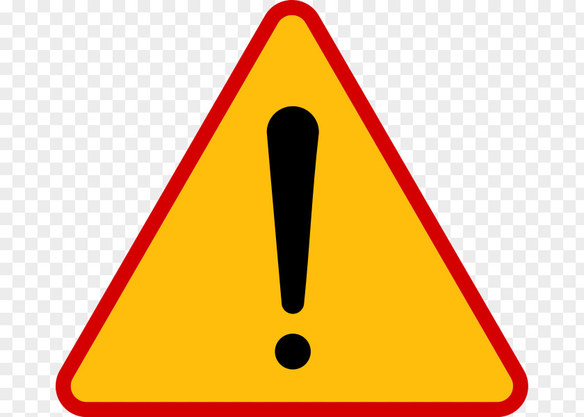 Danger Traffic Sign Symbol Warning PNG