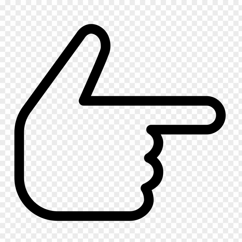 Index Finger Pointer Arrow PNG