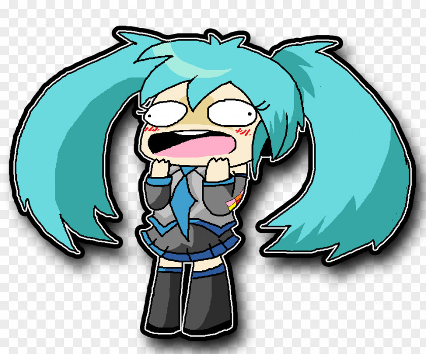 Omg Rage Comic Hatsune Miku Drawing Clip Art PNG