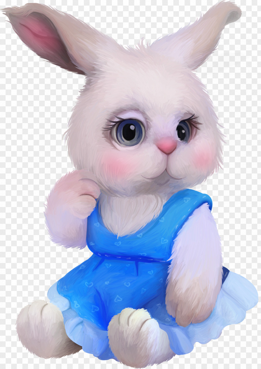 Rabbit Domestic Stuffed Animals & Cuddly Toys Image PNG