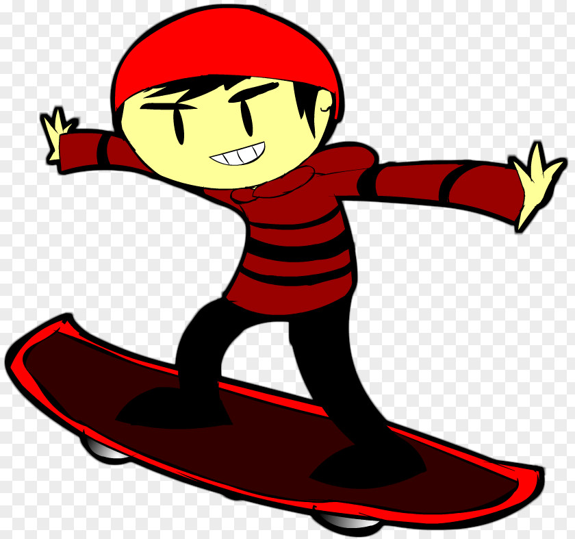 Skate Boarding Human Behavior Boy Cartoon Clip Art PNG