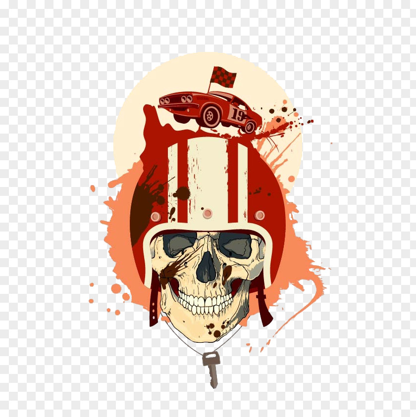 Skull Motor Calavera Graphic Design PNG