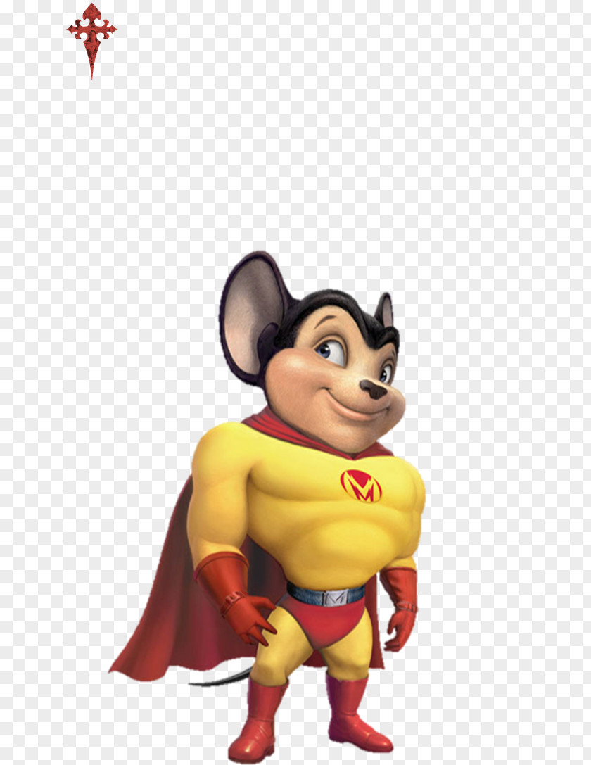 Superman Mighty Mouse Popeye Batman PNG