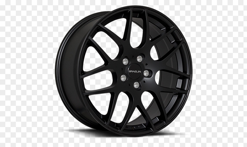 Black Silk Wheel Sizing Tire Rim Custom PNG