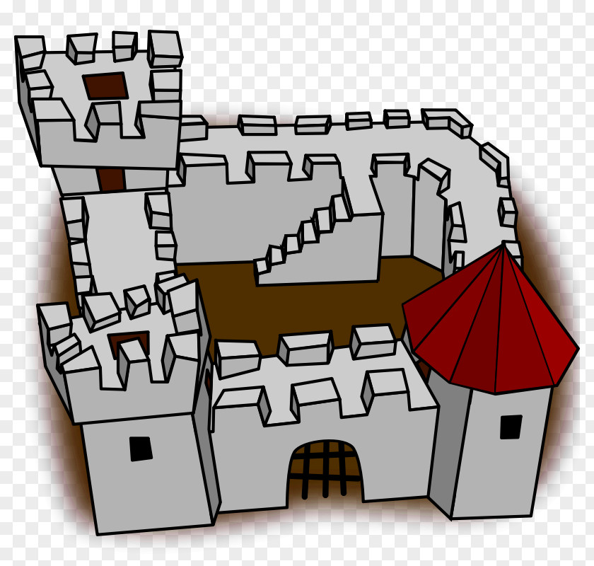 Construction Cartoon Images Castle Fortification Clip Art PNG