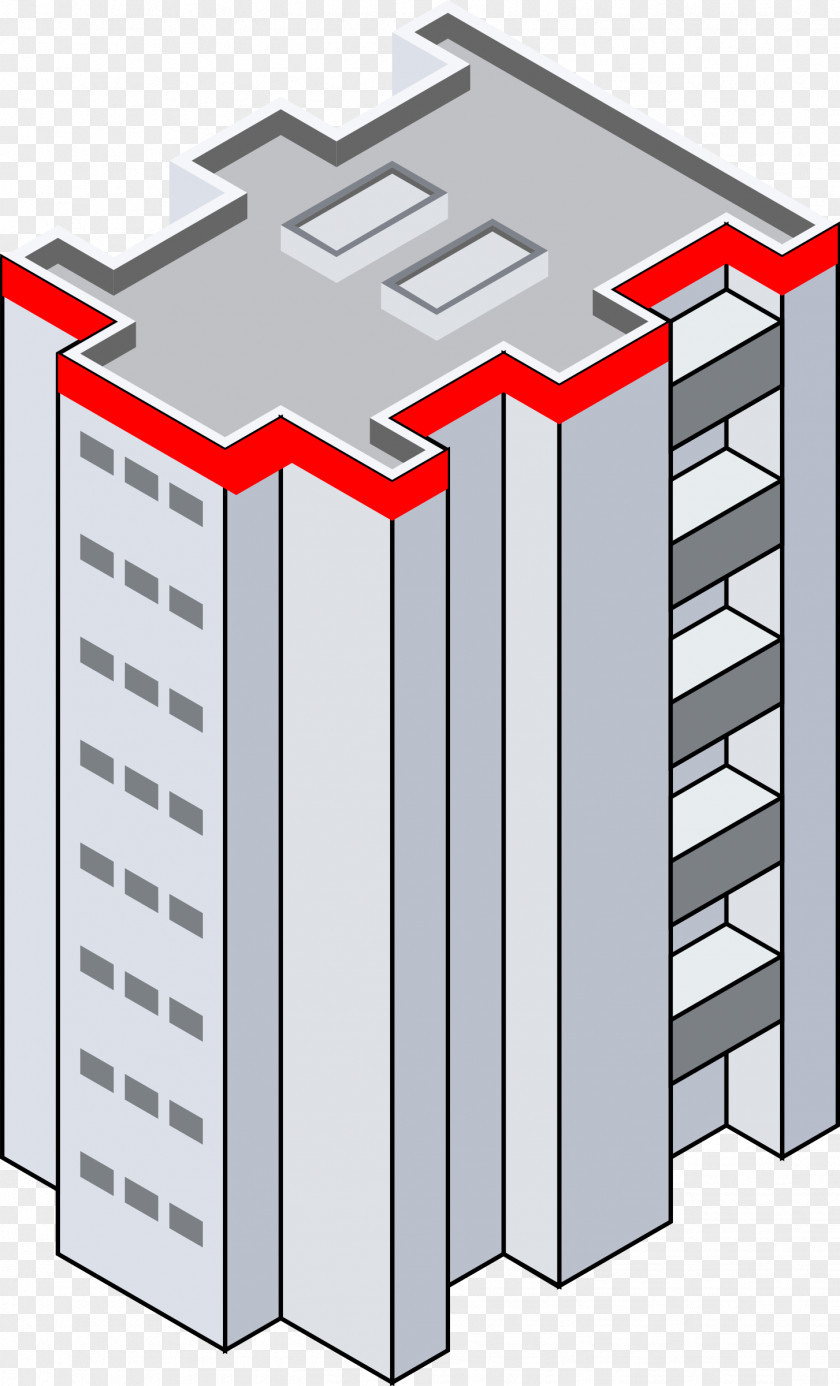 Building Isometric Projection PNG