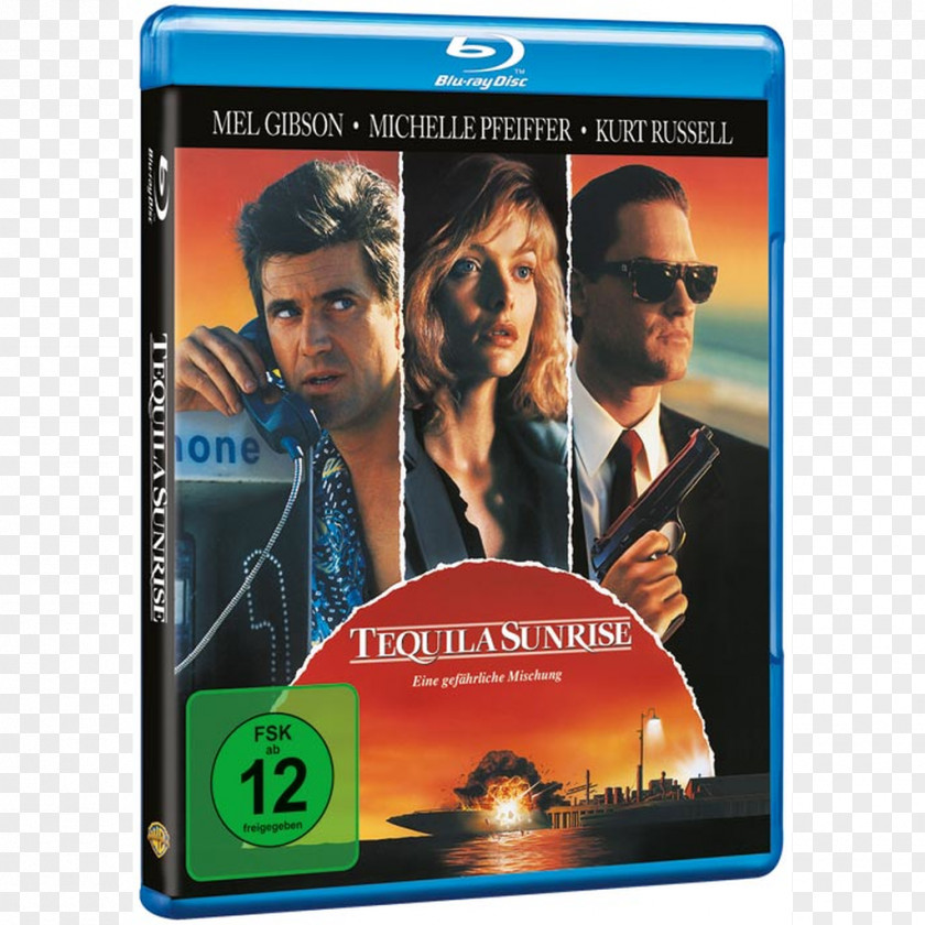 Cocktail Mel Gibson Tequila Sunrise Blu-ray Disc PNG